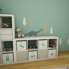 Dětský pokoj Ikea Kallax samolepky Pieris Pieris design