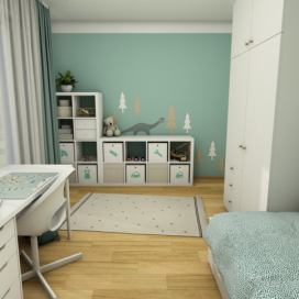 Dětský pokoj Ikea Kallax samolepky Pieris Pieris design
