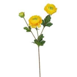 Uměla květina Pryskyřník, 42 cm