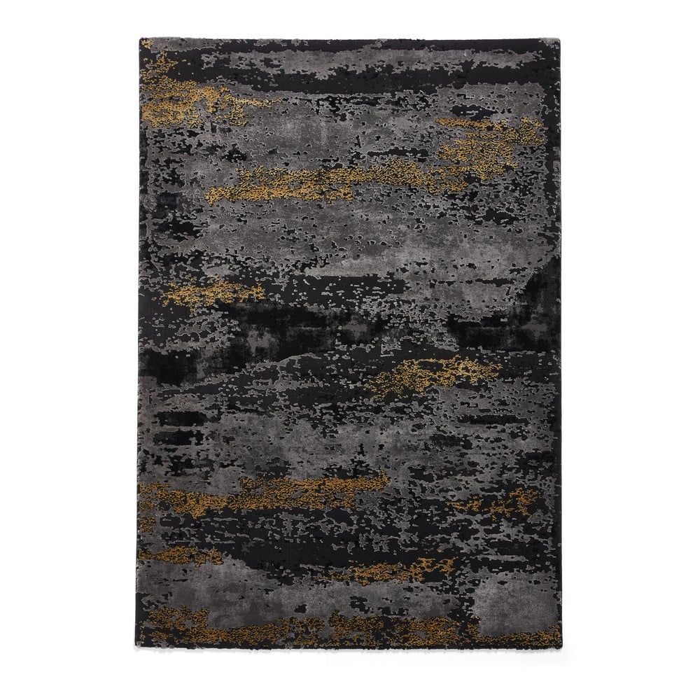 Černo-zlatý koberec 170x120 cm Craft - Think Rugs - Bonami.cz