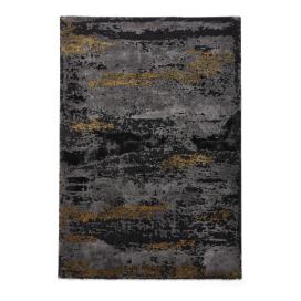 Černo-zlatý koberec 170x120 cm Craft - Think Rugs