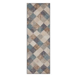 Modro-béžový koberec běhoun 200x80 cm Terrain - Hanse Home Bonami.cz