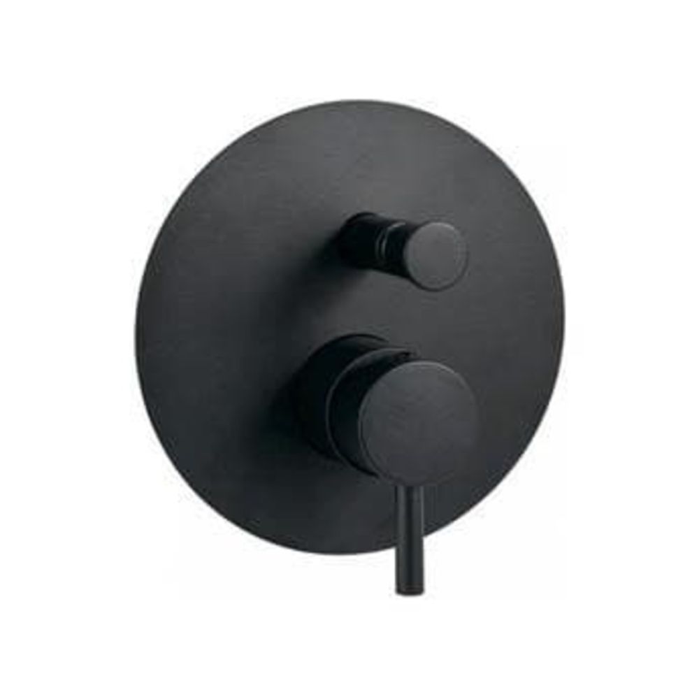 Sprchová baterie Paffoni Light s přepínačem černý mat LIG015NO - Siko - koupelny - kuchyně
