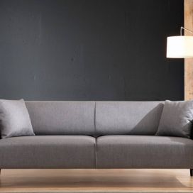 Sofahouse Designová 3-místná sedačka Beasley 220 cm šedá