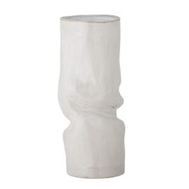 BLOOMINGVILLE kameninová váza ARABA bílá