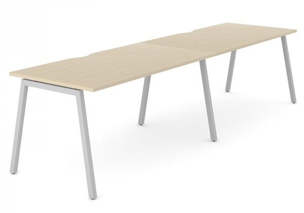 NARBUTAS - Dvoumístný pracovní stůl NOVA A 360x80 cm - 