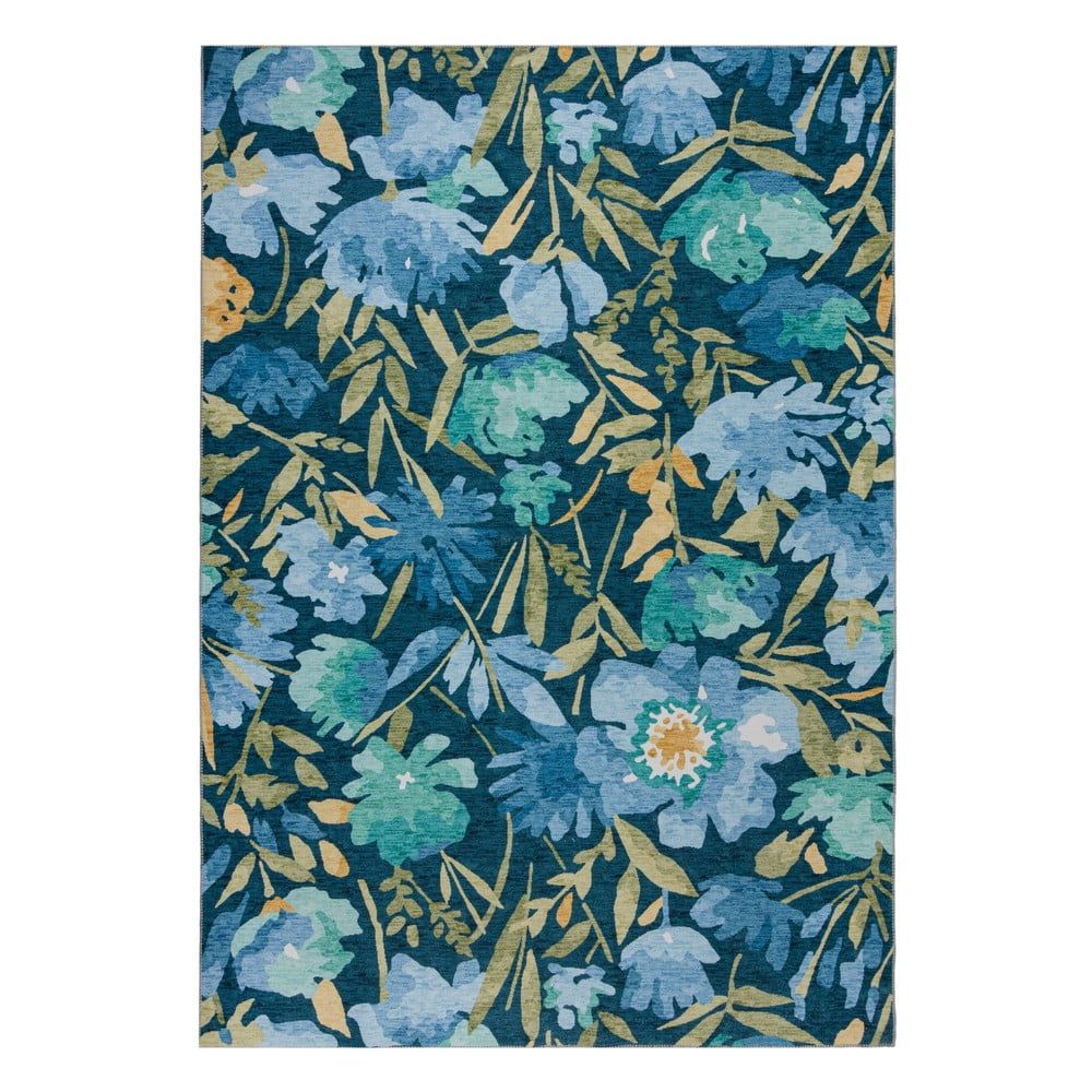 Modrý pratelný koberec 230x160 cm FOLD Alyssa - Flair Rugs - Bonami.cz