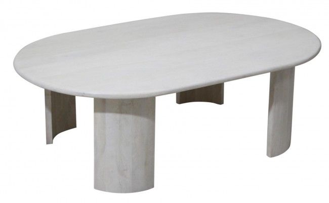 BIZZOTTO Konferenční stolek ORLANDO 130x80 cm světlý - iodesign.cz