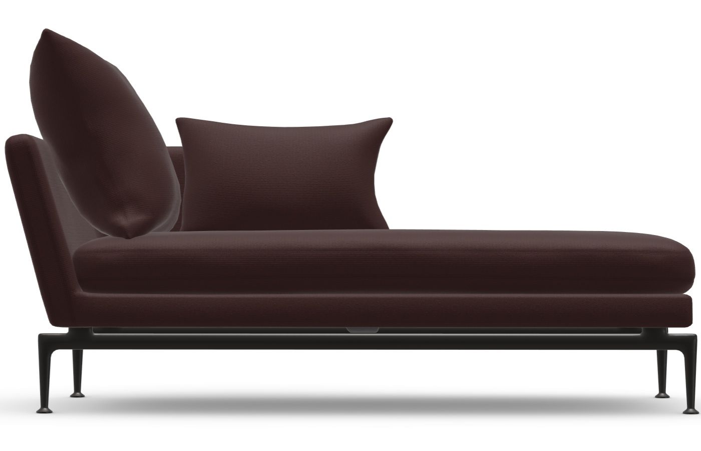 Vitra designové sedačky Suita Chaise Longue Small (šířka 170 cm) - DESIGNPROPAGANDA