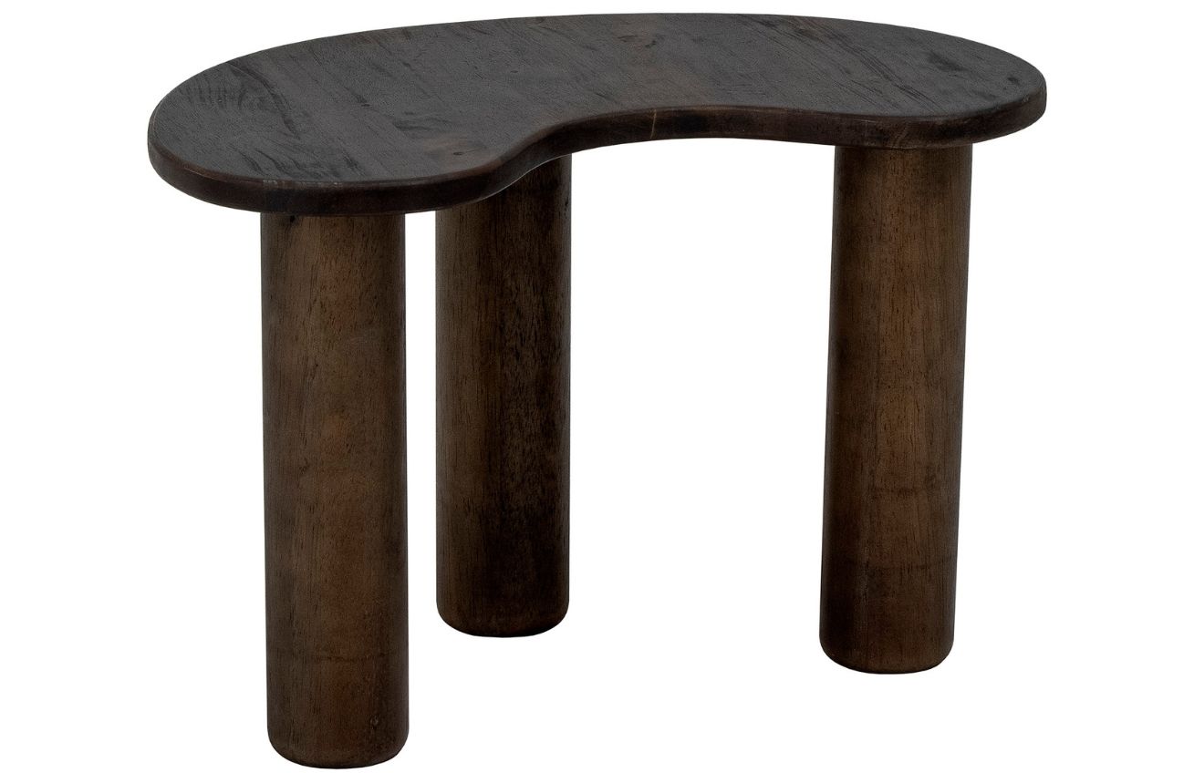Hnědý dřevěný odkládací stolek Bloomingville Luppa 53 x 36 cm - Designovynabytek.cz
