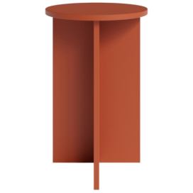 Červený vysoký odkládací stolek MOJO MINIMAL 39,5 cm