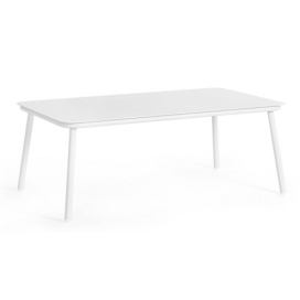 BIZZOTTO Konferenční stolek SPIKE bílý 104x61 cm