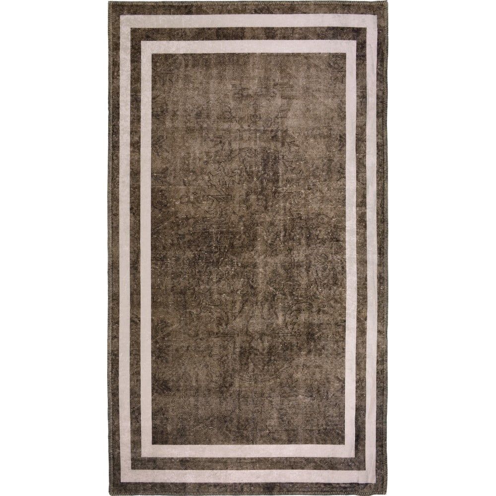 Hnědý pratelný koberec 230x160 cm - Vitaus - Bonami.cz