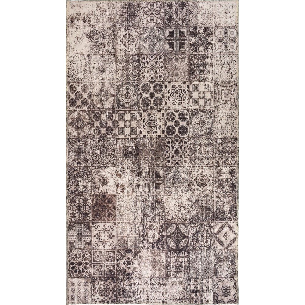 Béžový pratelný koberec běhoun 200x80 cm - Vitaus - Bonami.cz