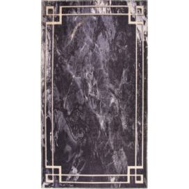Tmavě šedý pratelný koberec 230x160 cm - Vitaus