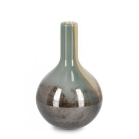 BIZZOTTO Skleněná váza MERCURY hnědá ø31,4 cm