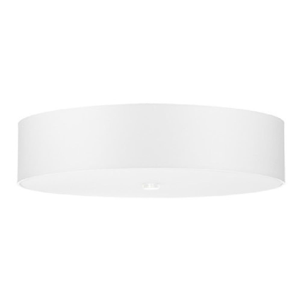 Bílé stropní svítidlo se skleněným stínidlem ø 50 cm Herra – Nice Lamps - Bonami.cz