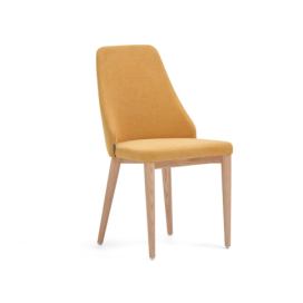 Jídelní židle v hořčicové barvě Rosie – Kave Home