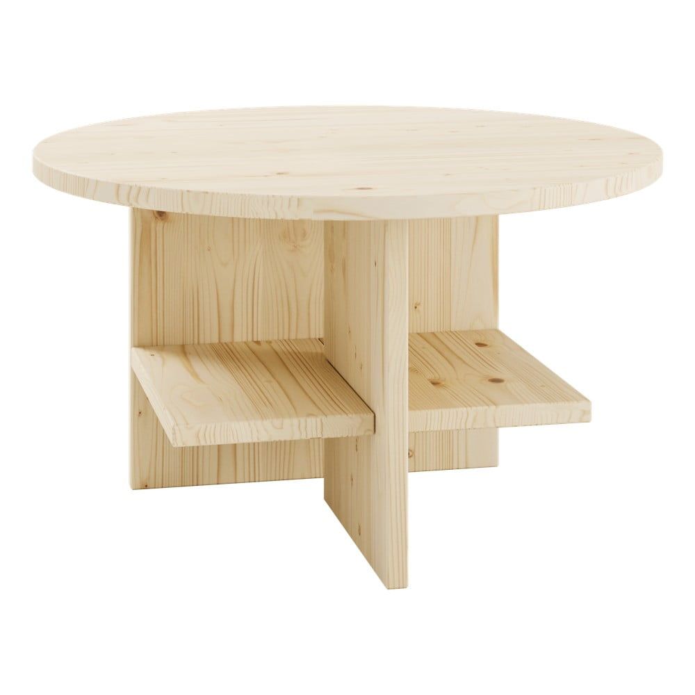 Kulatý konferenční stolek v přírodní barvě Rondure – Karup Design - Bonami.cz
