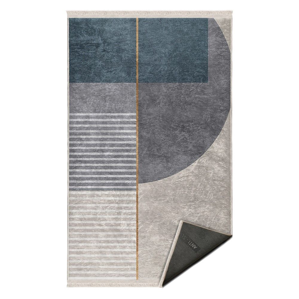 Modro-šedý koberec běhoun 80x200 cm – Mila Home - Bonami.cz