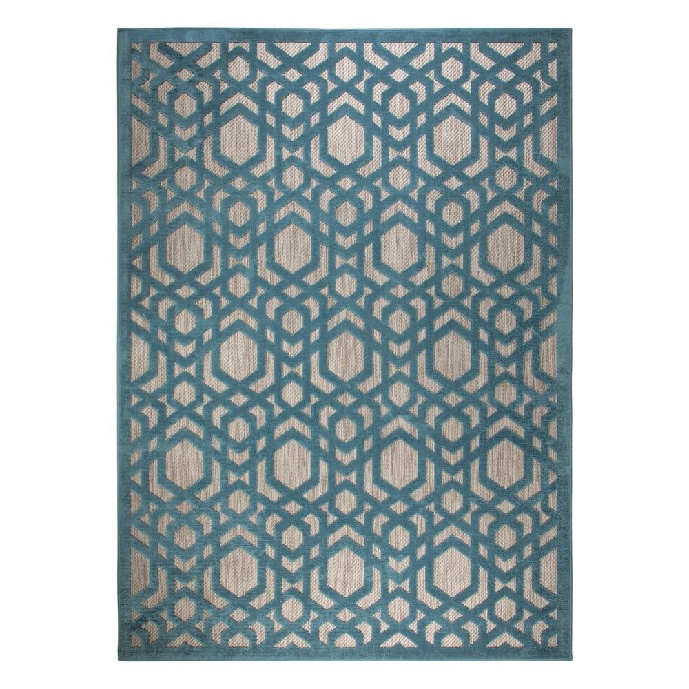 Modrý venkovní koberec 170x120 cm Oro - Flair Rugs - Bonami.cz
