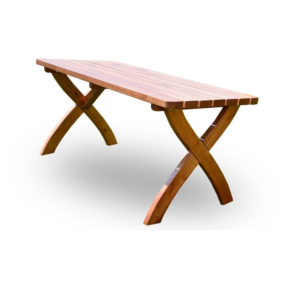 Zahradní jídelní stůl z borovicového dřeva 160x70 cm Strong - Rojaplast - Bonami.cz