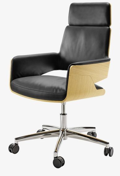 THONET - Kancelářská židle S 845 PVDRWE - 