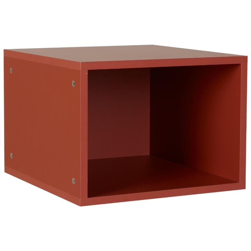 Červený doplňkový box do skříně Quax Cocoon 33 x 48 cm - Designovynabytek.cz