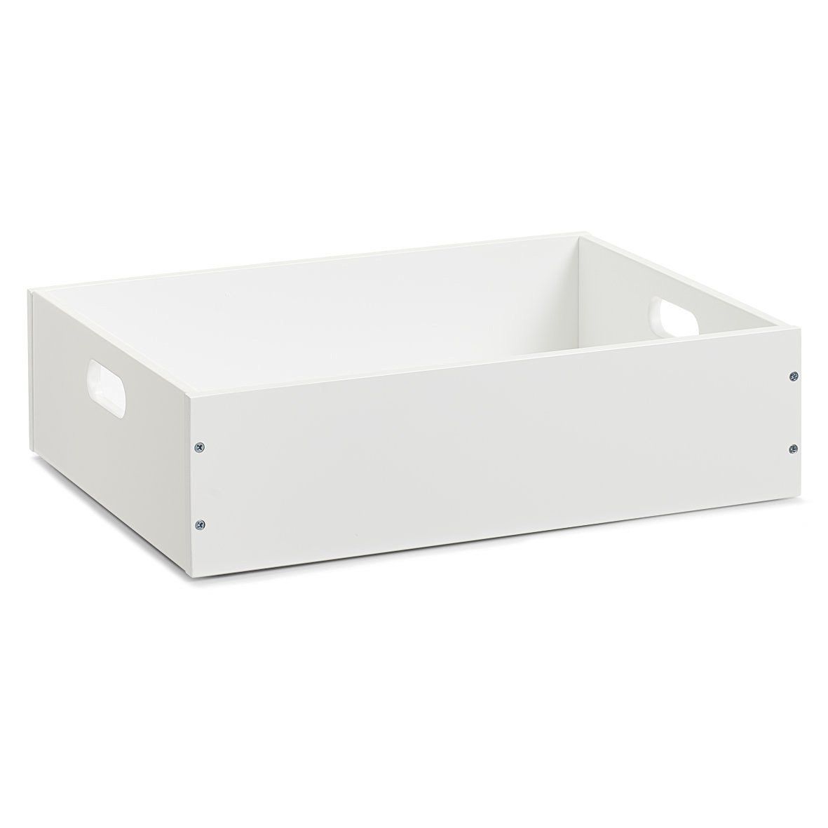 Zeller Úložný box v bílé barvě, 40 x 30 x 11 cm, MDF deska - EMAKO.CZ s.r.o.