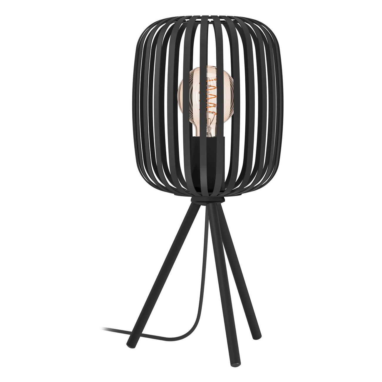 EGLO 900519 ROMAZZINA stolní lampa 1xE27 V435mm černá - Svítidla FEIM