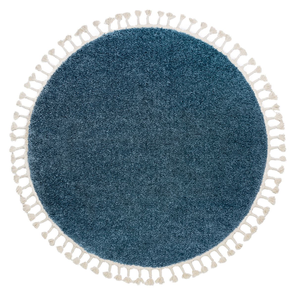 Dywany Łuszczów Kusový koberec Berber 9000 blue kruh - 120x120 (průměr) kruh cm - Mujkoberec.cz