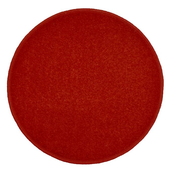 Vopi koberce Kusový koberec Eton vínově červený kruh - 57x57 (průměr) kruh cm - Mujkoberec.cz