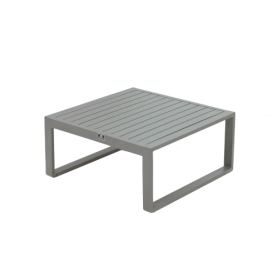 DEOKORK Hliníkový stolek / taburet TITANIUM