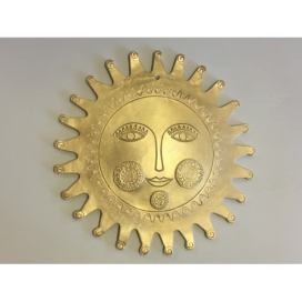 Slunce \"mayské\" zlaté Keramika Andreas