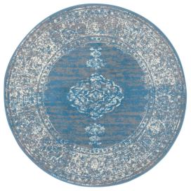 Hanse Home Collection koberce Kusový koberec Gloria 105516 Sky Blue kruh - 160x160 (průměr) kruh cm Mujkoberec.cz