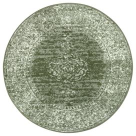 Hanse Home Collection koberce Kusový koberec Gloria 105519 Green kruh - 160x160 (průměr) kruh cm Mujkoberec.cz