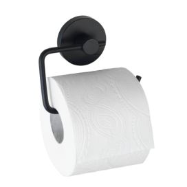 Držák toaletního papíru MILAZZO Vacuum-Loc, černý, WENKO