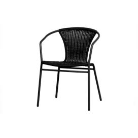 WOOOD Zahradní židle WESTON černá