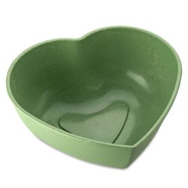 Koziol Kuchyňská miska ve tvaru srdce HERZ, organic nature, zelená