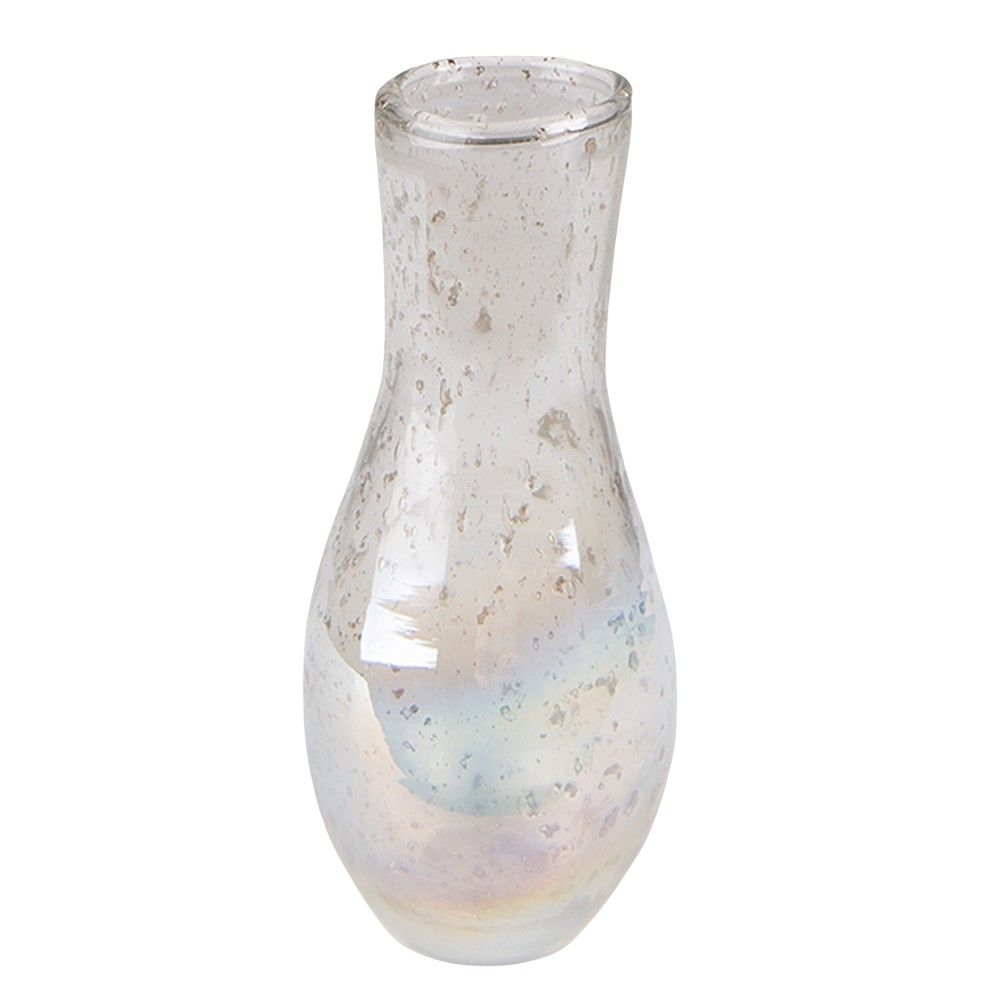 Skleněná transparentní váza Milia - Ø 6*13 cm Clayre & Eef - LaHome - vintage dekorace