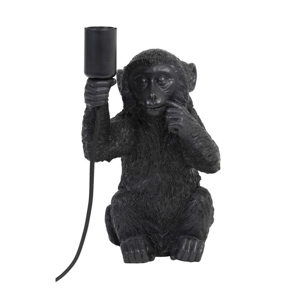 Černá stolní lampa (výška 34 cm) Monkey – Light & Living - Bonami.cz
