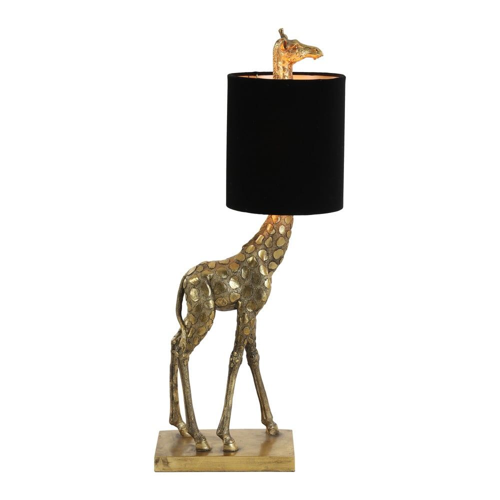 Stolní lampa v černo-bronzové barvě (výška 61 cm) Giraffe – Light & Living - Bonami.cz