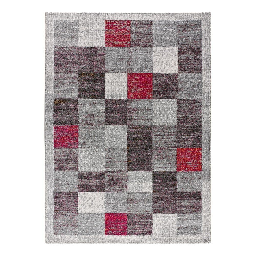 Červeno-šedý koberec 80x150 cm Sheki – Universal - Bonami.cz