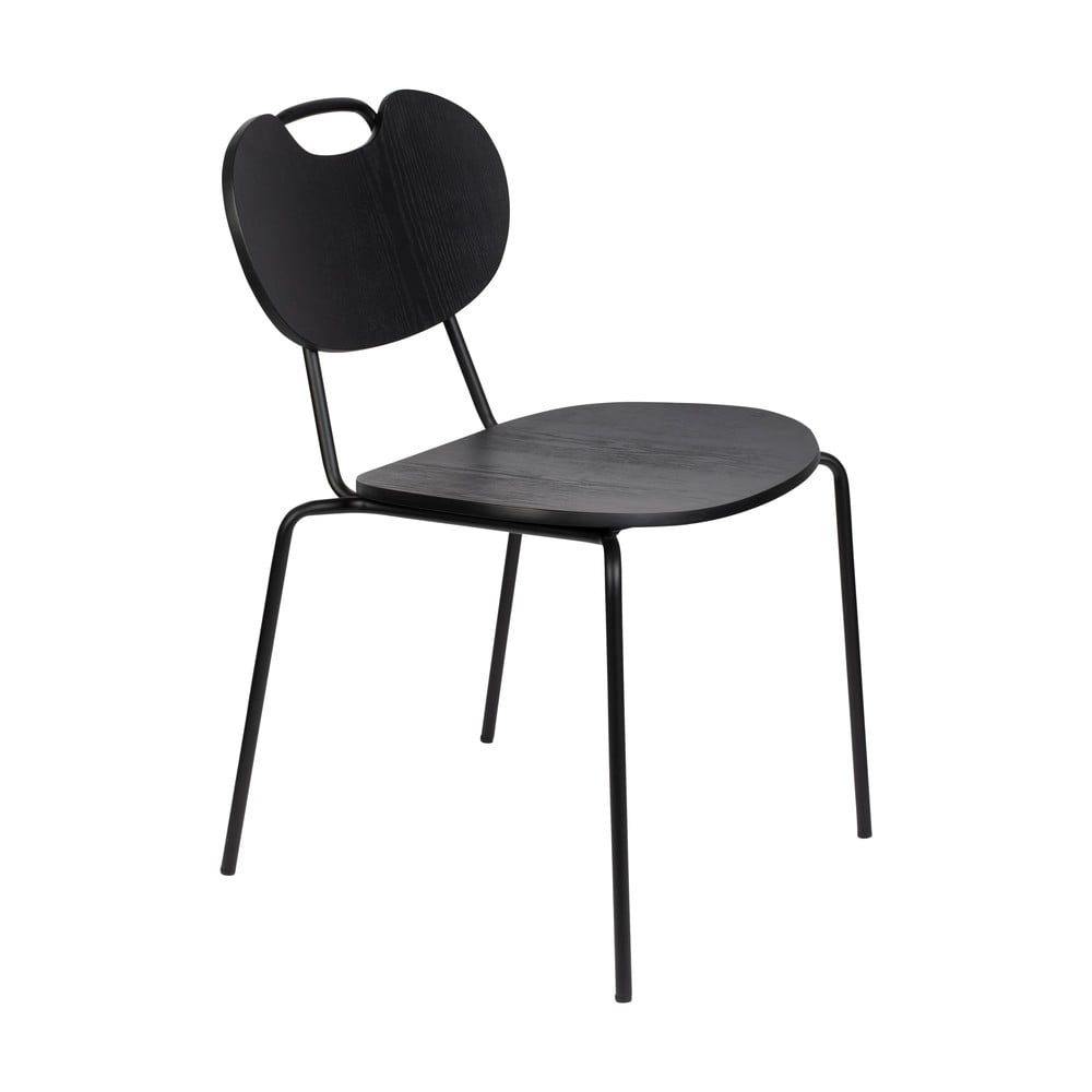Černé jídelní židle v sadě 2 ks Aspen – White Label - Bonami.cz