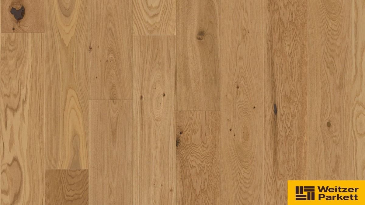 Dřevěná lakovaná podlaha Weitzer Parkett Oak Rustic 11mm 48375 (bal.2,520 m2) - Siko - koupelny - kuchyně