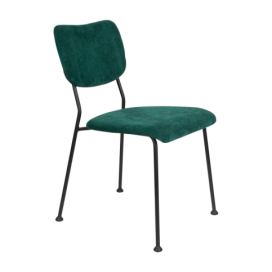 Tmavě zelené jídelní židle v sadě 2 ks Benson – Zuiver