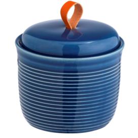 Modrá nádoba na vatové tampónky SADA, WENKO