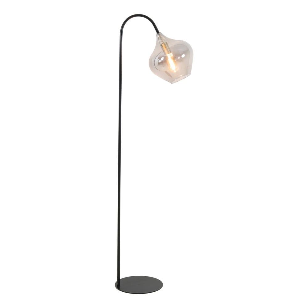 Černá stojací lampa (výška 160 cm) Rakel – Light & Living - Bonami.cz