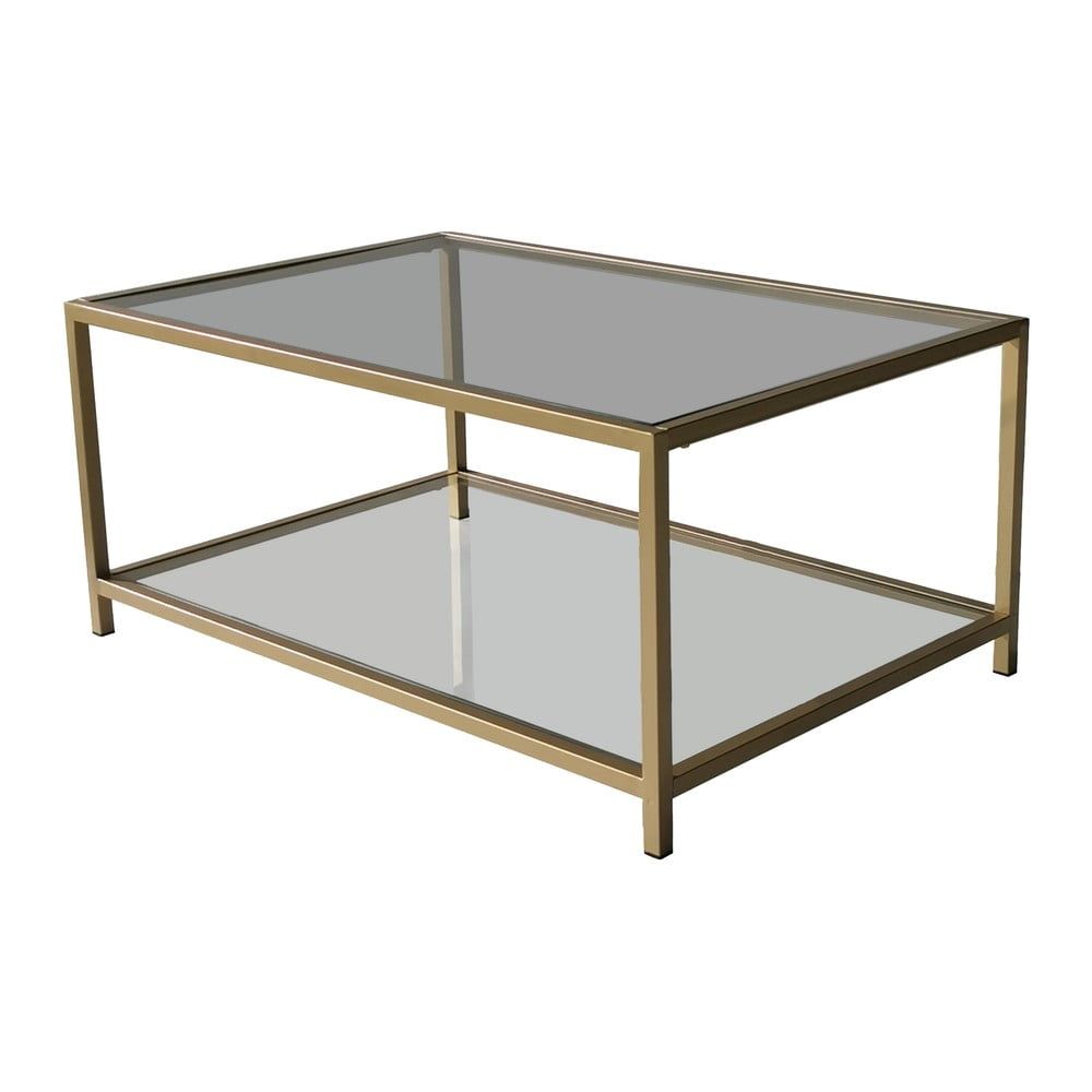 Konferenční stolek ve zlaté barvě 60x90 cm Astro – Neostill - Bonami.cz