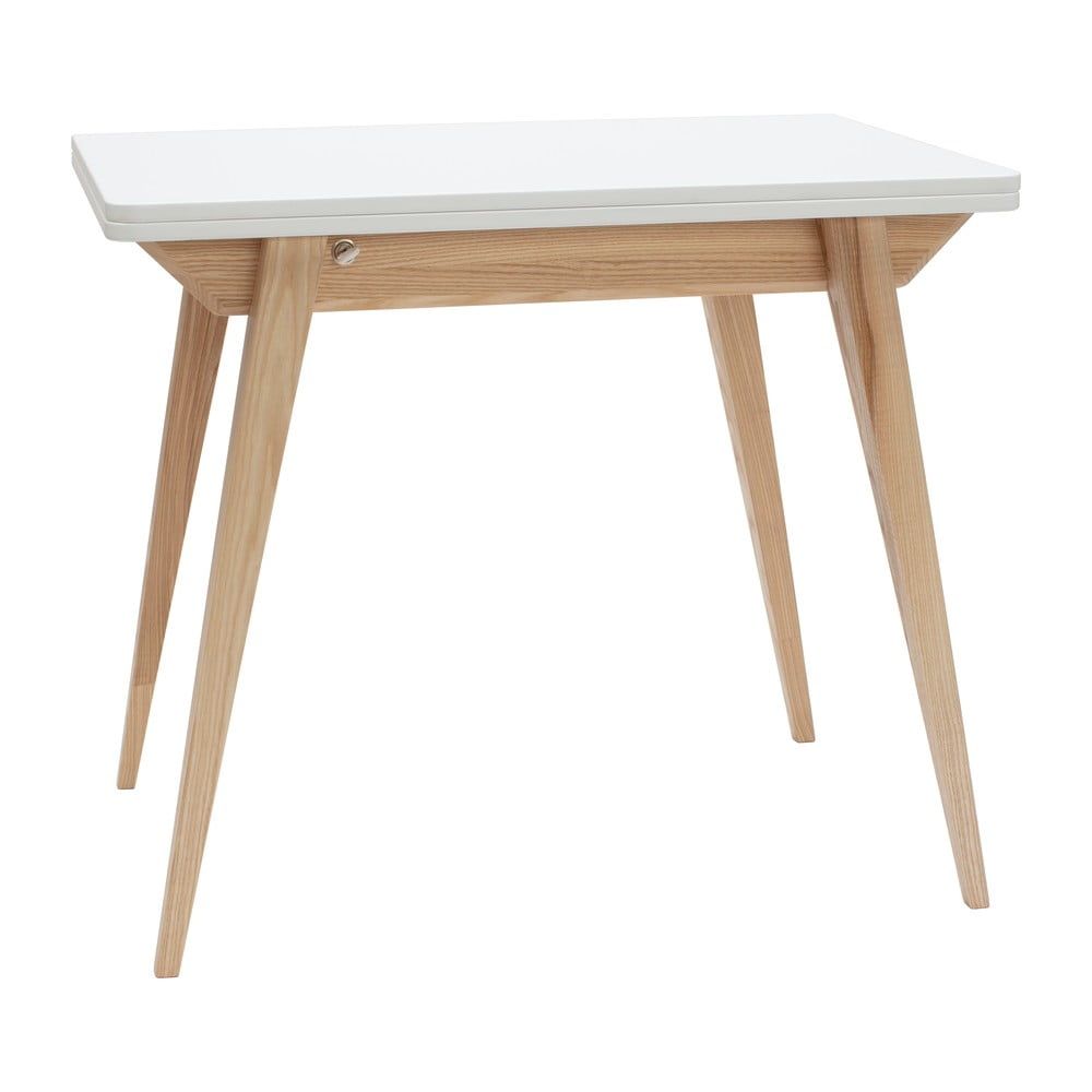 Rozkládací jídelní stůl s bílou deskou 65x90 cm Envelope – Ragaba - Bonami.cz